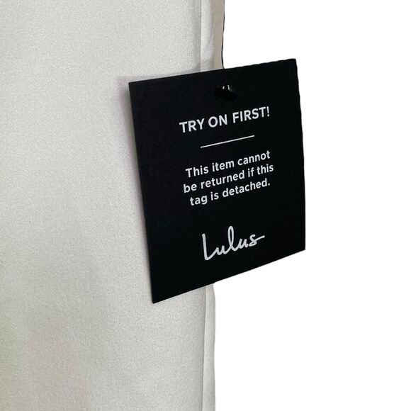 Lulus Mini Dress Womens XS White LWD Floral Off Shoulder Bodycon Pretty Presence - Picture 10 of 11